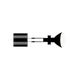 Fassung inkl. Seil+Leuchtmittel/Fitting incl. wire+bulb, OH China 9 von GRAU B2C in elegantem Grau mit modernem, warmem Lichtdesign.