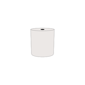 Porzellanschirm SHY von GRAU, zylindrischer Lampenschirm aus Porzellan in Grau, minimalistisch und elegant gestaltet.