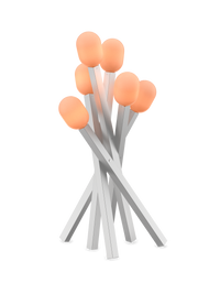 Campfire von GRAU zeigt eine moderne Designer-Stehleuchte mit warmem, dimmbarem LED-Licht und minimalistischem Aufbau.