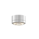 LED Deckenleuchte Globe aus poliertem Aluminium mit runder optischer Linse von GRAU