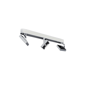 Studio Trace Trio von GRAU, minimalistisches Design mit drei verstellbaren LED-Leuchten in elegantem Metallgehäuse.
