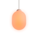 Sun Pendelleuchte mit Glaskugel in Farbe sand white von GRAU